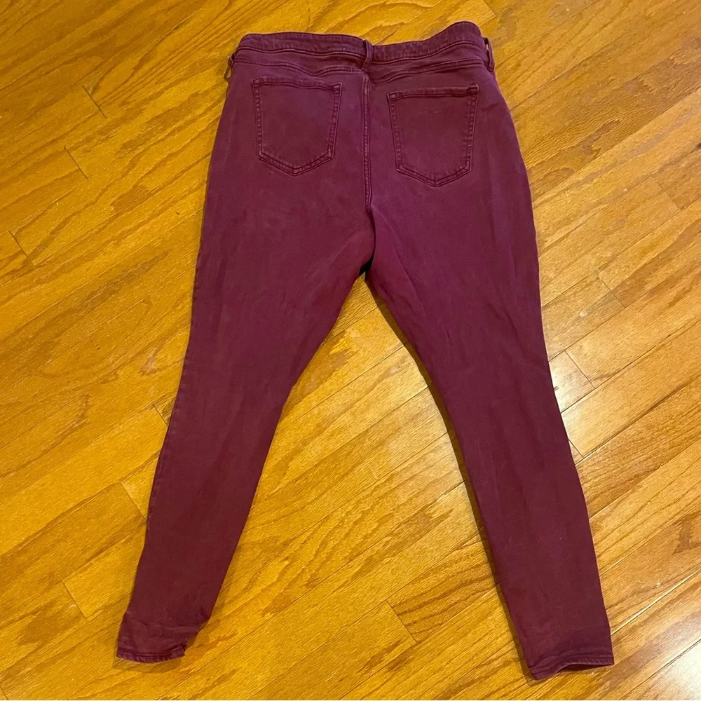 GAP 18 Maroon Pants - Picture 2 of 3